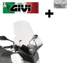 Parabrezza trasparente COMPLETO DI ATTACCHI YAMAHA XMAX 125 2011 446DT GIVI