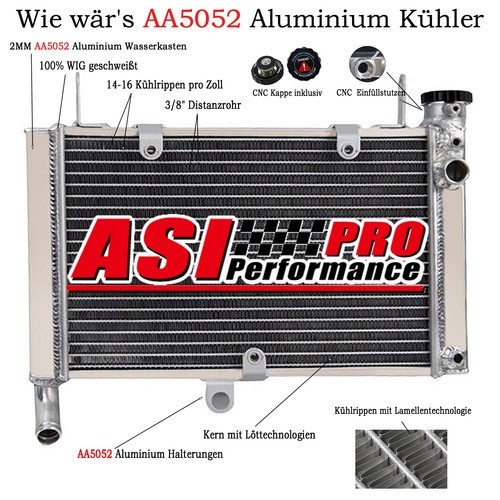 Radiatore acqua alluminio - , per