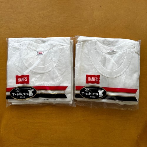 Shirt hanes vintage bianca - hanes,