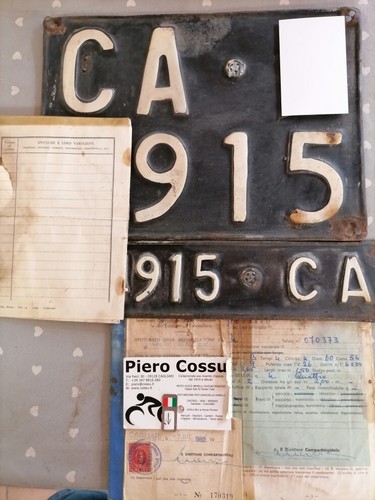 Fiat 600 targa anteriore - fiat,