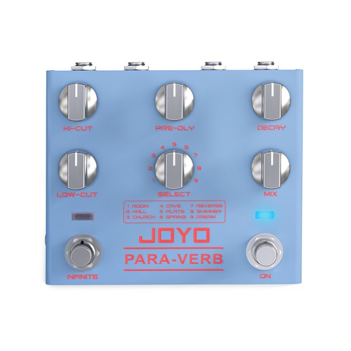 Joyo pedale riverbero digitale - pedale,