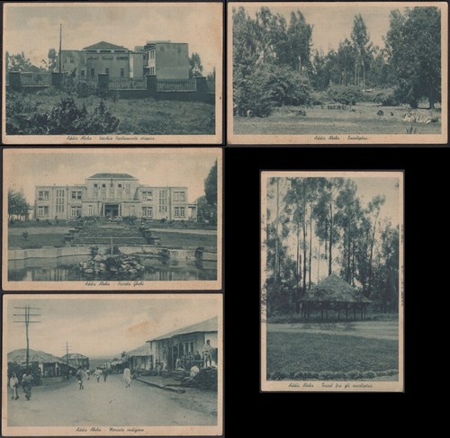 Antiche cartoline addis - 5,