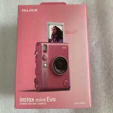 NUOVO RARO Fujifilm INSTAX MINI EVO ROSA C instax solo Giappone