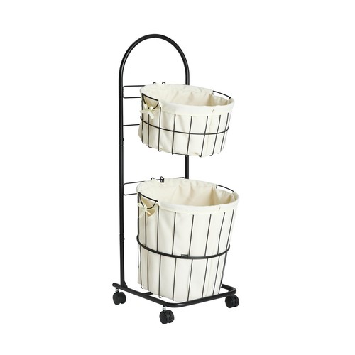 Cesto portabiancheria trolley - cesto,