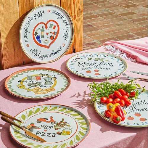 Servizio piatti pizza - pizza, 4