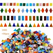 1050 Pieces Mixed Shapes Glass