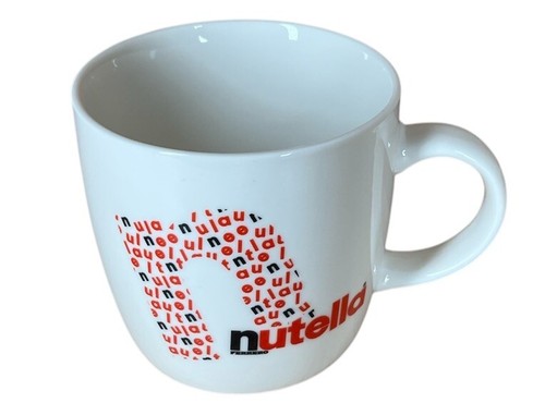 Nutella mug white tea coffee - nutella,