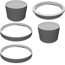 Lens Hood for Olympus 75-300mm M4/3 Camera Lens Reversible Photography