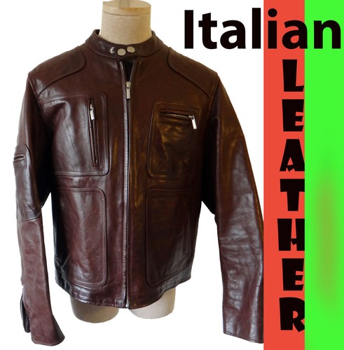 Mod cafe racing pelle italiana - mod,