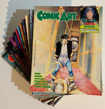 Comic Art 63/74 1990 + allegati Gertie 1/3 e calendario 1991 Rivista Come nuovo