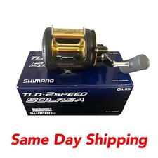 Mulinello da Pesca Shimano TLD 2 Velocità Destro Leva Convenzionale Drag TLD50IILRSA