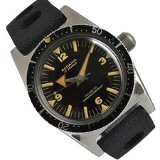 RODANIA Diver Superwaterpoof 1212H 666ft Incabloc 1960