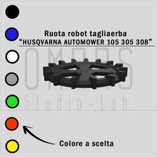 1x RUOTA ROBOT TAGLIAERBA