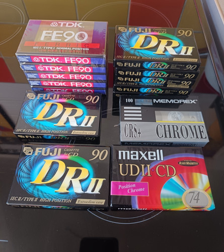 Lotto nastri audiocassette - nastri,