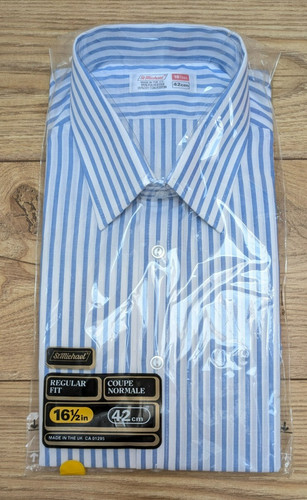 Camicia righe blu michael - camicia, st