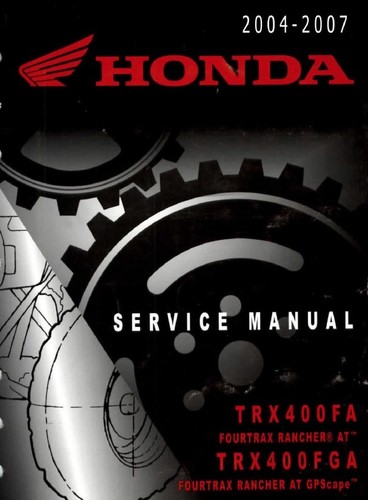 Manuale riparazione servizio