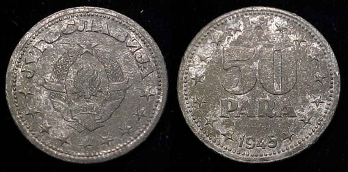 Yugoslavia 1945 para au - 1945,
