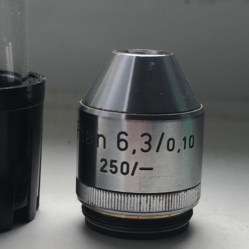 Obiettivo microscopio reicht - microscopio, s