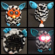 Furby Boom zebra nero bianco