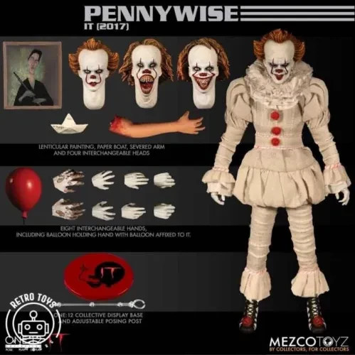 Mezco one it pennywise - ,