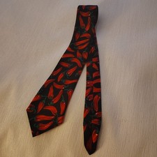 Red Chili Pepper NeckTie Hot