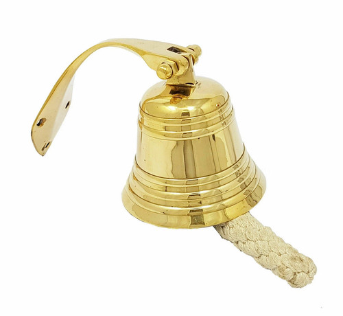 Campana ottone appendere - ottone, da