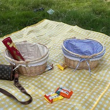 Cestino artigianale in rattan