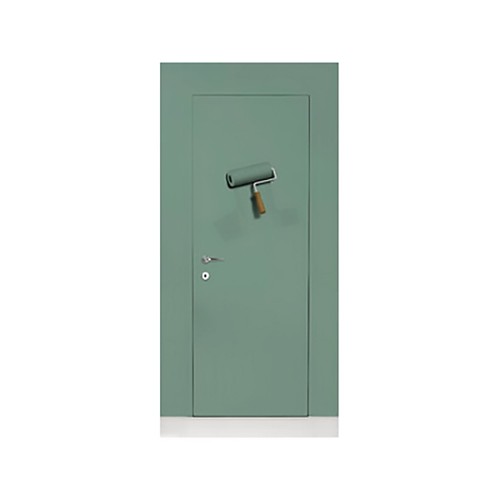 Porta filo muro battente da - muro, a