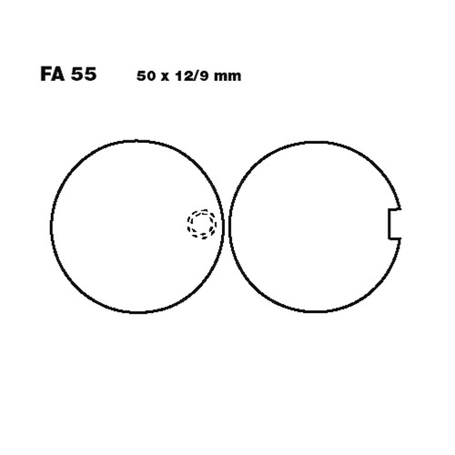 Pastiglie freno ruota