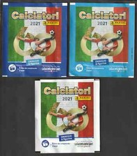 3 BUSTINE FIGURINE CALCIATORI