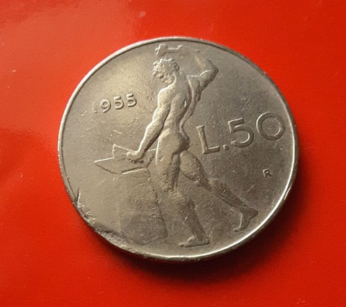 Lire 1955 errore mancanza - lire,