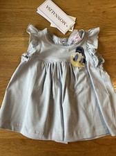 T-shirt Monnalisa nuova con etichette Disney uovo d'anatra blu età 6 mesi prezzo prezzo disponibile £67