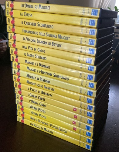Dvd commissario maigret - dvd,