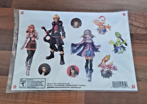 Set fogli adesivi xenoblade - set,