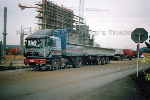 Foto camion man f90 rimorchio - man,