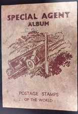 ALBUM VINTAGE - LOTTO FRANCOBOLLI MOLTO VECCHI DAL MONDO