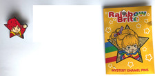 Rainbow Brite Glitter Star Shaped Mystery Blind Enamel Pin - Red Butler 