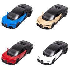 Modellino Auto Bugatti Supersport. Auto Giocattolo Scala 1:38 Porte Apribili.