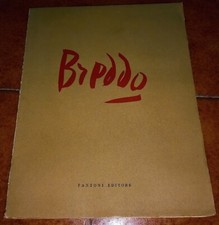 GASTONE BREDDO CATALOGO FANTONI 1956 CON AUTOGRAFO ILLUSTRATO 15 TAVOLE