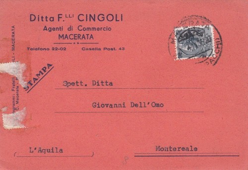Macerata testatina ditta - testatina,