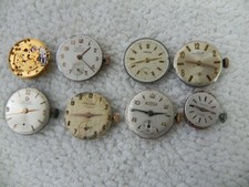 8 WATCH BAUME MERCIER,ENICAR,CERTINA,VULCAIN,ROAMER,DIMA W,FESTINA OROLOGIO 