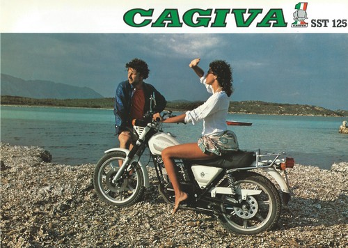 Brochure cagiva sst - 125,
