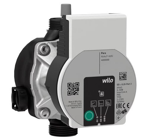 Pompa circolatore wilo para - circolatore,