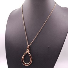 ⭐ Collana oro rosa acciaio