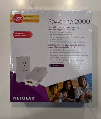 Netgear plp2000 adattatore - netgear,