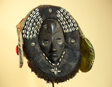 Antica maschera africana dan - maschera,