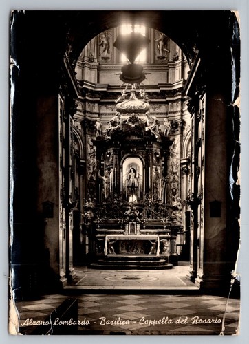 Cartolina epoca alzano - cartolina,