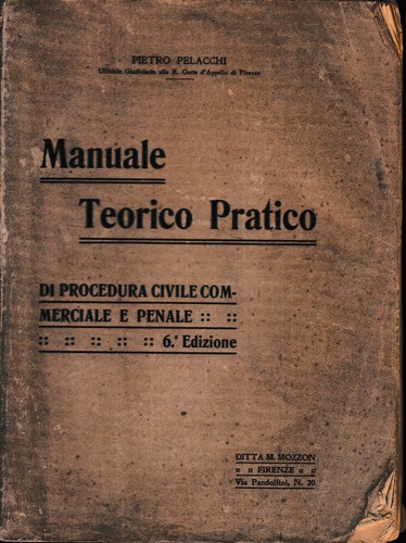 Manuale teorico pratico - teorico,