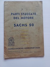 Sachs Motore 50 2V anni 50 catalogo ricambi originale italiano