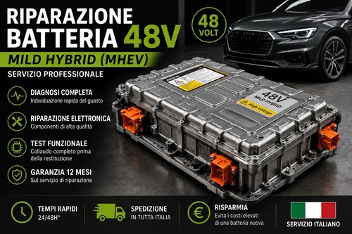 Riparazione batteria 48v mild - riparazione,
